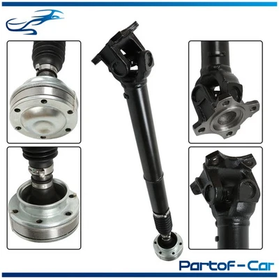 Conjunto de eje de transmisión delantero negro 2001-2006 para Dodge Dakota 4x4 52105982ac Foto 1 de 4