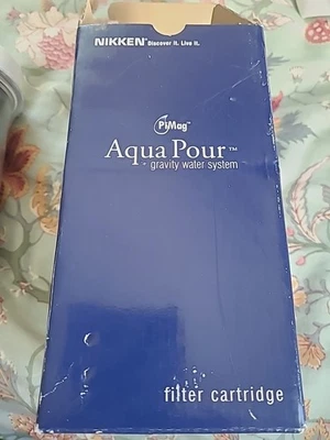 Cartucho de filtro de sistema de agua por gravedad Nikken Aquapour 1361 PiMag Aqua Pour Foto 1 de 2
