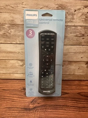Mando a distancia universal Philips para todas las principales marcas configuración de 3 dispositivos Foto 1 de 4