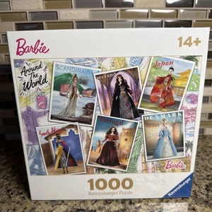 Ravensburger BARBIE Fashion Around the World 1000 Piece Jigsaw Puzzle NEW Sealed - Afbeelding 1 van 5
