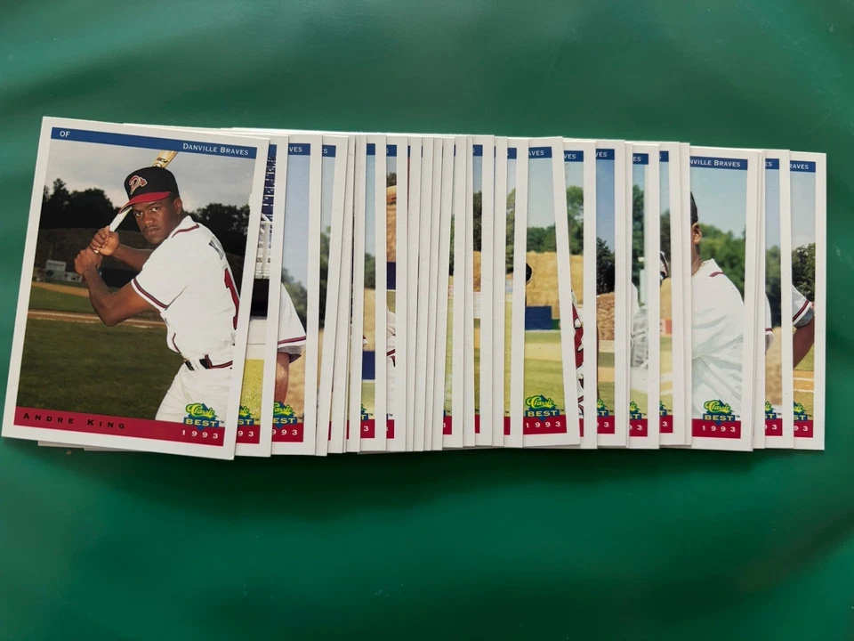 Danville Braves 1993 Classic Best Team Set Esteban Yan / Andre King (30 Cards) - Image 1 of 1