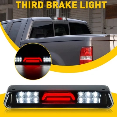 3RD Led Third Tail Brake Cargo Lamp Light For 2007-2010 Ford Explorer Sport Trac - Imagem 1 de 4