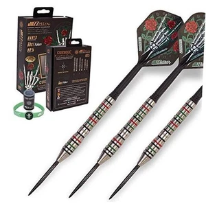  Jazz-Metal 21g//25g 90% Tungsten Steel Tip Dart Set with 23g Font Loaded Shape - Picture 1 of 7