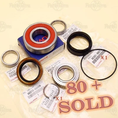 JDM KOYO / NACHI for Toyota TACOMA TUNDRA 2001-03 Rear Wheel Bearing & Seal SET - Imagem 1 de 4