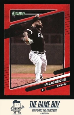 2021 Donruss Holo Red #187 Dallas Keuchel Chicago White Sox - Image 1 of 2
