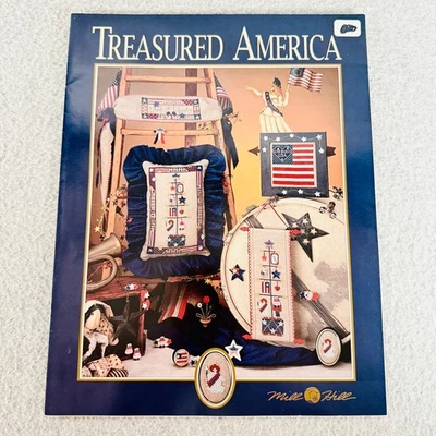 Mill Hill TREASURED AMERICA Punto de Cruz Gráfico Patrón Patriótico EE. UU. Foto 1 de 4