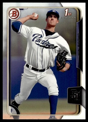 2015 Bowman Draft Picks & Prospects Jacob Nix San Diego Padres #143 - Image 1 of 2