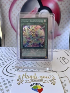 Yugioh Lyrilusc - Bird Sanctuary LED8-EN040 Super Rare 1st Ed NM - Picture 1 of 2