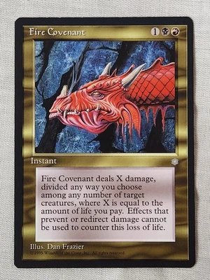 NM Fire Covenant Ice Age Mtg Magic the Gathering - Image 1 of 2