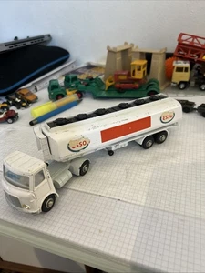 alter AEC Tanklastwagen Esso Dinky Toys Lkw made in Great Britain 70er Jahre - Bild 1 von 13