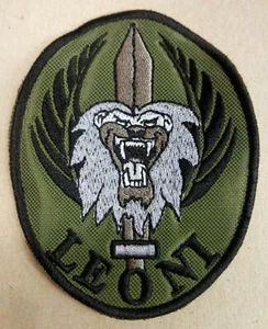 Patch "185° RGT. ART. PARACADUTISTI FOLGORE" - BATTERIA. BCS "LEONI" - (1°Tipo) - Imagen 1 de 1