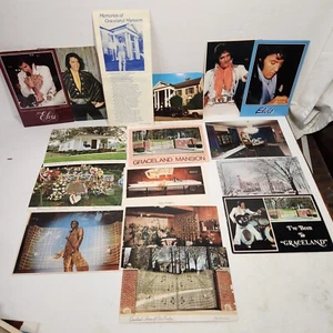Elvis Presley Pictures Post Cards Lot of 15 Pamphlet - Picture 1 of 12
