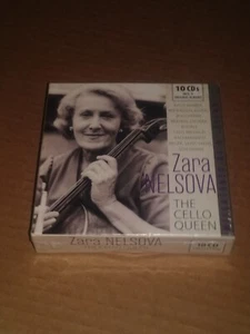 Zara Nelsova The Cello Queen 10 CD Set NEW SEALED - Picture 1 of 2