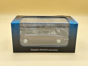 1/43 Daimler DS420 Limousine Noir 1970 "Queen Mum" "Chefs Etat" IXO Atlas - Foto 1 di 5