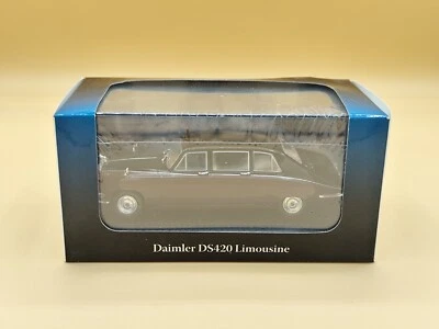 1/43 Daimler DS420 Limousine Noir 1970 "Queen Mum" "Chefs Etat" IXO Atlas - Photo 1/4
