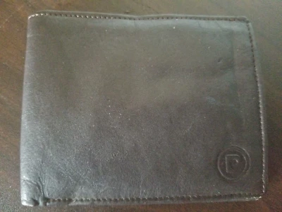  Pierre Cardin Mens Wallet Set Cowhide Brown Compact Billfold Card ID Vintage - Image 1 of 4