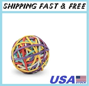 Mikily's 5 Colors Rubber Bands Ball for 0.33lb Office Supplies RubberBands - Picture 1 of 7