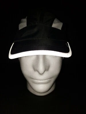 Chapéu de corrida feminino Merrell W's preto OS MSRP $16.00 fecho de gancho e laço  - Imagem 1 de 4