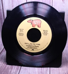 Yvonne Elliman Hello Stranger / She'll Be The Home 1977 RSO 45 RPM Record - Picture 1 of 4