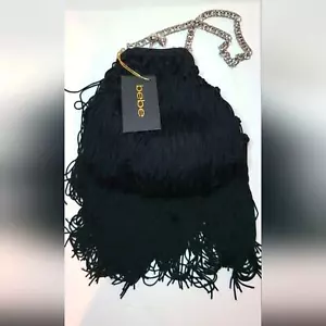 Mini borsa con frange Bebe - Foto 1 di 5