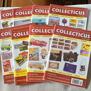 Collecticus (Collectable Items Auction Magazine) 2008, 8 issues numbers 68 - 75 - Picture 1 of 4
