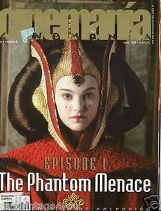 Cinemania Junio 1999 De España The Phantom Menace Episode 1 Coleccionistas Ed - Picture 1 of 1