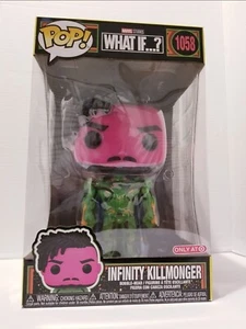 Funko Pop! Jumbo Marvel ¿Y si...? Figura Vinilo 1058 KILLMONGER BlackLight - Imagen 1 de 5