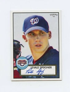 Serie Topps '52 2007 autógrafo automático Levale Speigner Nationals *61166 - Imagen 1 de 1
