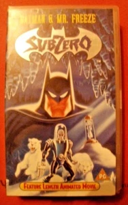 BATMAN & MR. FREEZE SUBZERO FEAT LENGTH ANIMATED MOVIE COLLECTABLE VHS 1998 - Bild 1 von 2