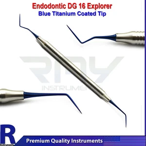 Instrumento de mango hueco para diagnóstico dental Titanium Endodontic Explorer DG16 - Imagen 1 de 4