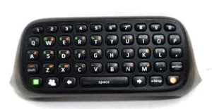 Tastiera chatpad Microsoft Xbox 360 nera pulita e testata OEM spedizione gratuita - Foto 1 di 7