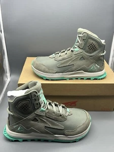 Altra Lone Peak Hiker 2 Women’s 9 Hiking Boots Gray Green Outdoor Tried On Only! - Picture 1 of 12