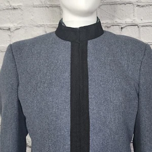 Vintage Hartmarx blaues Wollband/Cosplayjacke, Herren klein - Bild 1 von 11