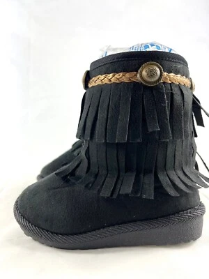 CÁLIDO BEBÉ NIÑA NIÑO BEBÉ FLECOS INVIERNO BOTINES ZAPATOS Foto 1 de 4