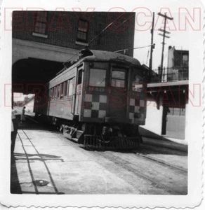 8J803 RP 1950s LAKE ERIE & NORTHERN RAILROAD CAR #848 PORT DOVER SIGN - Picture 1 of 1