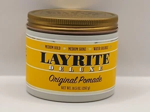 Layrite Deluxe Original Pomade 297g – Starker Halt & Glanz für perfektes Styling - Bild 1 von 4