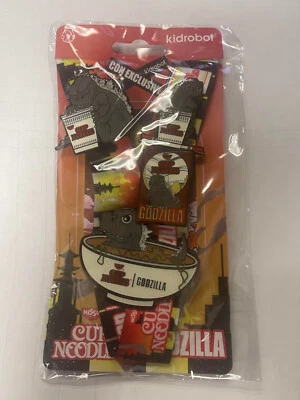 Godzilla - Godzilla Nissin Cup Noodle Limited-Edition 500 SDCC Lanyard & Pin Set - Image 1 of 4