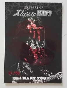 2009 Kiss Press Pass Ikons Kissed Parallel Card 44 - Bild 1 von 2