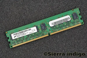 Micron MT18HTF25672AZ-80EH1 PC2-6400E-555-13-G0 2GB ECC Server Memory RAM - Picture 1 of 1