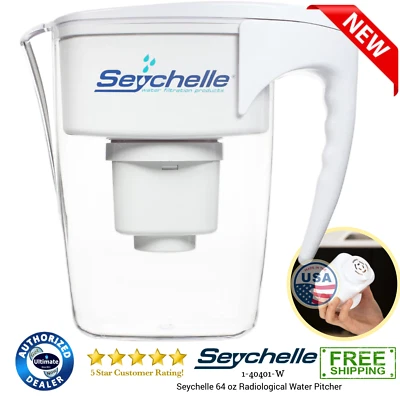 Seychelle 64 oz Radiological Water Pitcher - Image 1 of 4