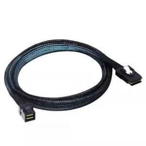 Mini-SAS HD to MiniSAS Cable RAID HBA to Backplane Expander SFF-8643 to SFF-8087 - Picture 1 of 5