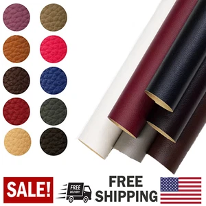 Selbstklebendes Vinyl Kunstleder Stoff Reparatur Patch Kit für Autositz Sofas - Bild 1 von 33