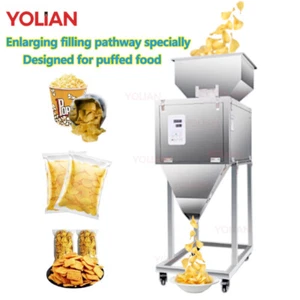 Puffed Snacks Large Vibration Filler Particle Ganule Automatic Weighing Filler - Picture 1 of 7