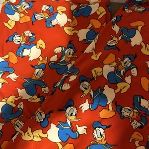 LuLaRoe NWOT TC Disney Donald Duck On Red Print Leggings - Picture 1 of 2