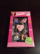 Barbie Miniature Christmas Ornaments 2003 - Set Of 5 - Very Cute
