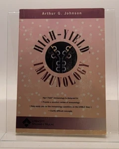 Arthur G. Johnson High-Yield Immunology Book 1999 TB - Picture 1 of 3