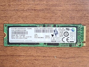 SAMSUNG MZ-FLW2560 WINDOWS 10 256GB M.2 SSD SOLID STATE DRIVE MZFLW256HEHP-000MV - Picture 1 of 2