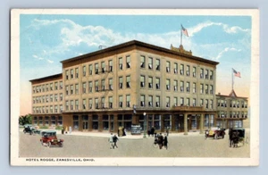 1918. ZANESVILLE, OH. HOTEL ROGGE. POSTCARD DK3 - Picture 1 of 2