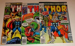THOR #272,273,274 high grade glossy 9.4's 1978 john buscema - Picture 1 of 1