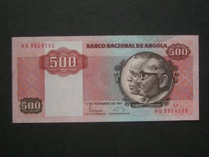 ****Billete Crisp Angola 500 'AUNC' 1987*** - Imagen 1 de 8